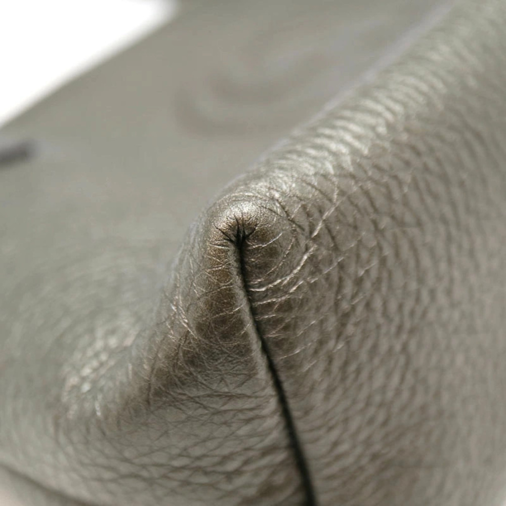 GUCCI Interlocking GG Soho Handbag Leather Gray - Picture 7 of 10